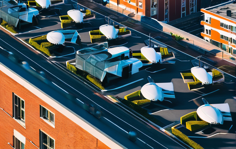 전기 드론 기술 - Here are three detailed image prompts for Stable Diffusion, based on the provided text: