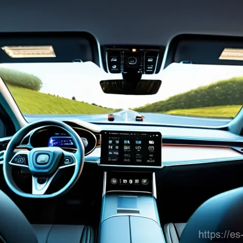 스마트 시티 자율주행차 - Here are three detailed image generation prompts in English, based on the provided text about autono...