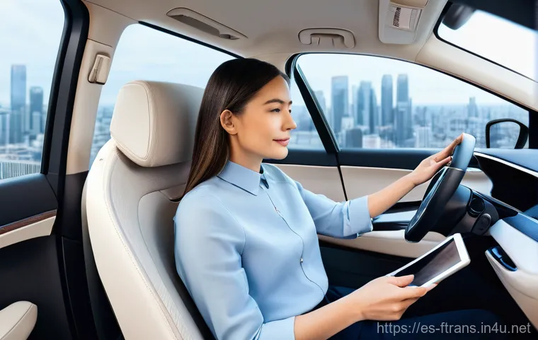 스마트 시티 자율주행차 - Prompt 1: Autonomous Comfort and Productivity**