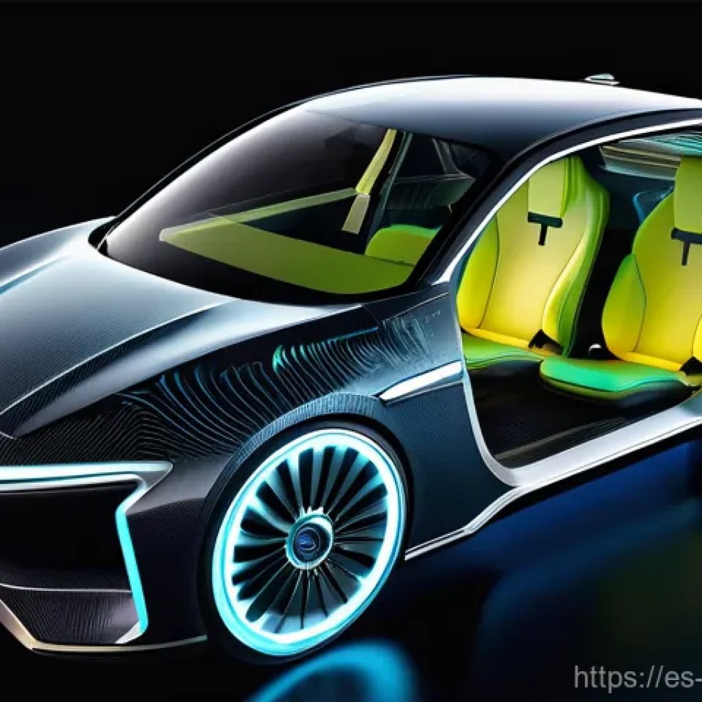 수소차 기술 - **The Electrochemical Heart: A Glimpse Inside the Future**
    A highly detailed cutaway view of a s...