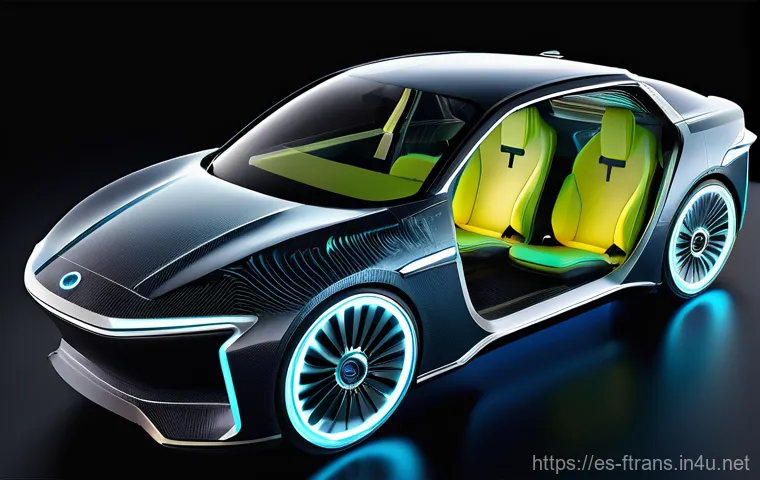 수소차 기술 - **The Electrochemical Heart: A Glimpse Inside the Future**
    A highly detailed cutaway view of a s...