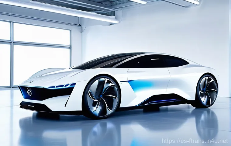 디지털 트윈 자동차 - **Prompt 1: The Digital Twin Revealed**
    "A visually stunning, high-resolution image showcasing a...