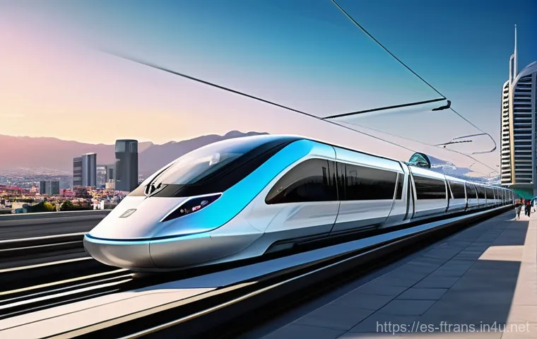 고속철도 시속 - **Prompt 2: "Eco-Conscious Speed: A High-Speed Train Harmonizing with Nature"**
    An awe-inspiring...