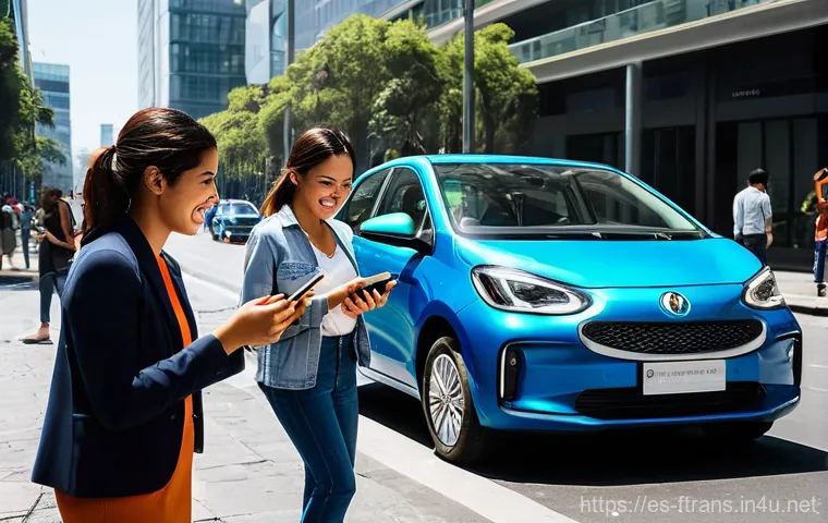 모빌리티 서비스 시장 - **Prompt 1: Urban Freedom on an Electric Scooter in Barcelona**
    "A vibrant, eye-level shot of a ...